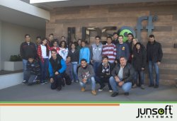 Junsoft Sistemas recebe estudantes do curso de Informática!